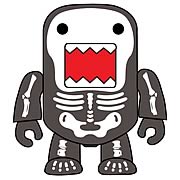 Domo 2-Inch Qee Skeleton Figure